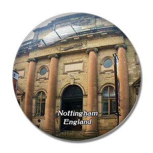 Nottingham National Justice Museum UK England 3D Fridge Magnet Crystal Glass