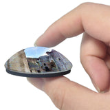 Магнит на холодильник Nunney Castle, Великобритания, Англия, 3D, хрустальное стекло