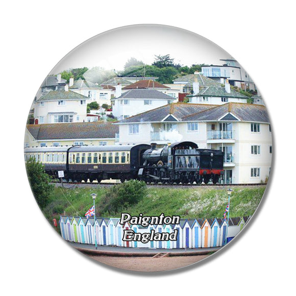 Paignton Goodrington Sands UK England 3D Fridge Magnet Crystal Glass