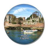 Poole Brownsea Island UK England 3D Fridge Magnet Crystal Glass