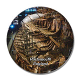 Portsmouth The Mary Rose UK England 3D Fridge Magnet Crystal Glass