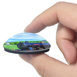 Ravenglass and Eskdale Railway UK England 3D Fridge Magnet Crystal Glass