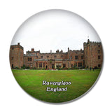 Ravenglass Muncaster Castle UK England 3D Fridge Magnet Crystal Glass