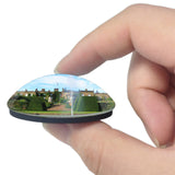 Renishaw Hall And Gardens UK England 3D Fridge Magnet Crystal Glass