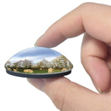 Rollright Stones UK England 3D Fridge Magnet Crystal Glass