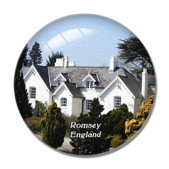 Romsey Sir Harold Hillier Gardens UK England 3D Fridge Magnet Crystal Glass