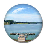 Royal Tunbridge Wells Bewl Water UK England 3D Fridge Magnet Crystal Glass