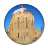 France Sainte-Cecile Cathedral Albi 3D Fridge Magnet Crystal Glass