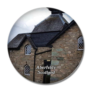 Scotland Aberfeldy The Watermill UK England 3D Fridge Magnet Crystal Glass