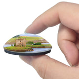 Scotland Appin Castle Stalker UK England 3D Fridge Magnet Crystal Glass