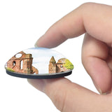 Scotland Arbroath Abbey UK England 3D Fridge Magnet Crystal Glass