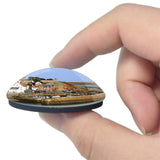 Scotland Crail Harbour UK England 3D Fridge Magnet Crystal Glass