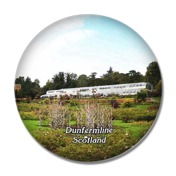 Scotland Dunfermline Pittencrieff Park UK England 3D Fridge Magnet Crystal Glass