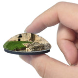 Scotland Elgin Duffus Castle UK England 3D Fridge Magnet Crystal Glass