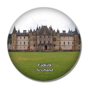 Scotland Falkirk Callendar House UK England 3D Fridge Magnet Crystal Glass