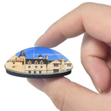 Scotland Forres Brodie Castle UK England 3D Fridge Magnet Crystal Glass