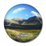Scotland Glencoe Glen Coe UK England 3D Fridge Magnet Crystal Glass