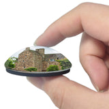 Scotland Jedburgh Mary Queen of Scots' Visitor Centre UK England 3D Fridge Magnet Crystal Glass