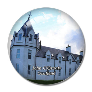 Scotland John O'Groats Ferries UK England 3D Fridge Magnet Crystal Glass