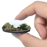 Scotland Kelso Abbey UK England 3D Fridge Magnet Crystal Glass