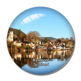 Scotland Kenmore Loch Tay Safaris UK England 3D Fridge Magnet Crystal Glass