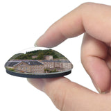 Scotland Lanark New Lanark World Heritage Site UK England 3D Fridge Magnet Crystal Glass