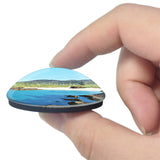 Scotland Lochinver Achmelvich Beach UK England 3D Fridge Magnet Crystal Glass