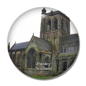 Scotland Paisley Abbey UK England 3D Fridge Magnet Crystal Glass