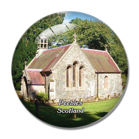 Scotland Peebles Dawyck Botanic Garden UK England 3D Fridge Magnet Crystal Glass