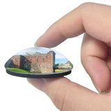 Scotland Rothesay Castle UK England 3D Fridge Magnet Crystal Glass