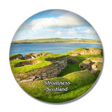 Scotland Stromness Skara Brae UK England 3D Fridge Magnet Crystal Glass