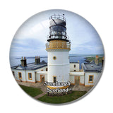 Scotland Sumburgh Head Lighthouse UK England 3D Fridge Magnet Crystal Glass