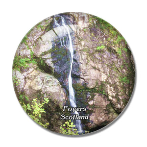 Scotland The Falls of Foyers UK England 3D Fridge Magnet Crystal Glass