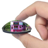 Seaton Tramway UK England 3D Fridge Magnet Crystal Glass