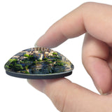 France Stone Town Gordes Provence 3D Fridge Magnet Crystal Glass