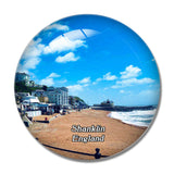 Shanklin to Ventnor Coastal Walk UK England 3D Fridge Magnet Crystal Glass