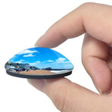 Shanklin to Ventnor Coastal Walk UK England 3D Fridge Magnet Crystal Glass