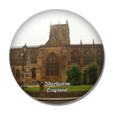 Sherborne Abbey UK England 3D Fridge Magnet Crystal Glass