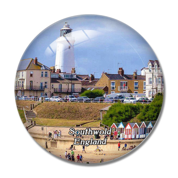 Southwold Lighthouse UK England 3D Fridge Magnet Crystal Glass