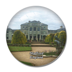 Staf Shugborough UK England 3D Fridge Magnet Crystal Glass