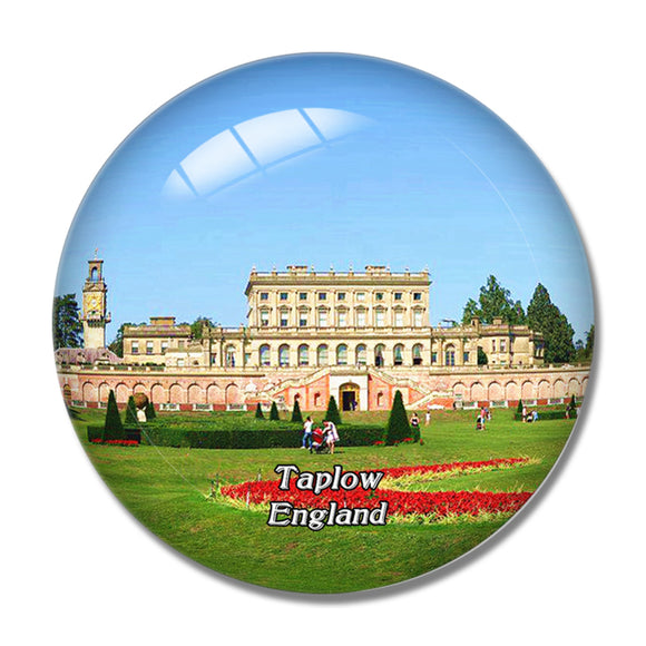 Taplow National Trust Cliveden UK England 3D Fridge Magnet Crystal Glass