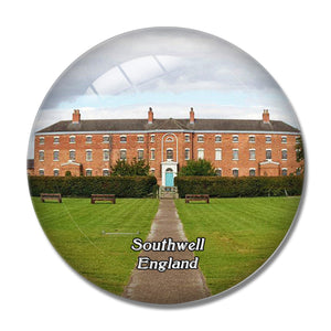 The Workhouse Southwell UK England 3D Fridge Magnet Crystal Glass