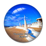 Thornton Cleveleys Front UK England 3D Fridge Magnet Crystal Glass