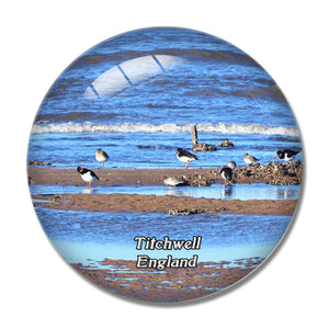 Titchwell RSPB Titchwell Marsh UK England 3D Fridge Magnet Crystal Glass