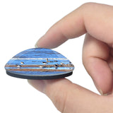 Titchwell RSPB Titchwell Marsh UK England 3D Fridge Magnet Crystal Glass