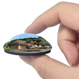 Torquay Cockington Country Park UK England 3D Fridge Magnet Crystal Glass