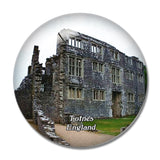 Totnes Berry Pomeroy Castle UK England 3D Fridge Magnet Crystal Glass