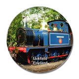 Uckfield Bluebell Railway UK England 3D Fridge Magnet Crystal Glass