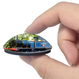 Uckfield Bluebell Railway UK England 3D Fridge Magnet Crystal Glass