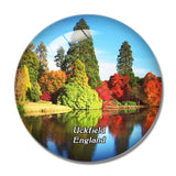 Uckfield Sheffield Park and Garden UK England 3D Fridge Magnet Crystal Glass